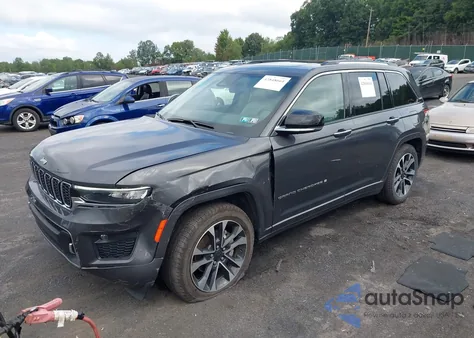2022 Jeep Grand Cherokee Overland 4X4 из США, поврежденный, VIN 1C4RJHDGXN8566492